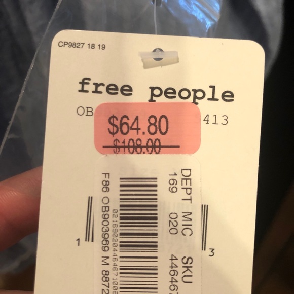 Free People Shirt - Picture 3 of 3